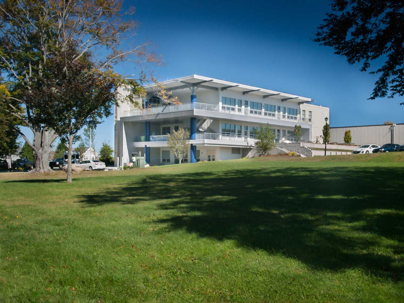 Photo of elevation of Paul Crowley East Bay MET Center